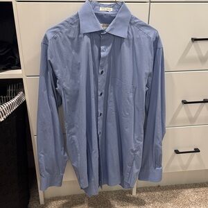 Pronto Uomo Classic Blue Dress Shirt